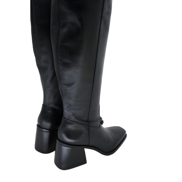 Vince Camuto Sangeti Snip-Toe Block Heel Extra Wide Calf Boots Women's US 7W - Picture 3 of 6